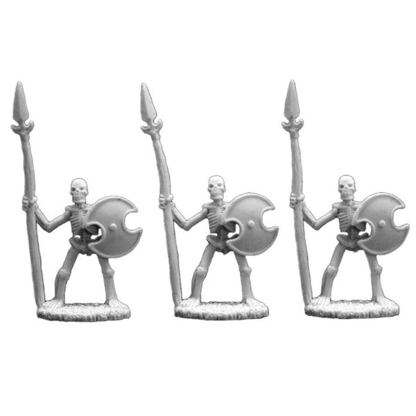 Reaper Miniatures Bones Skeletal Spearmen 25mm Heroic Scale Miniature