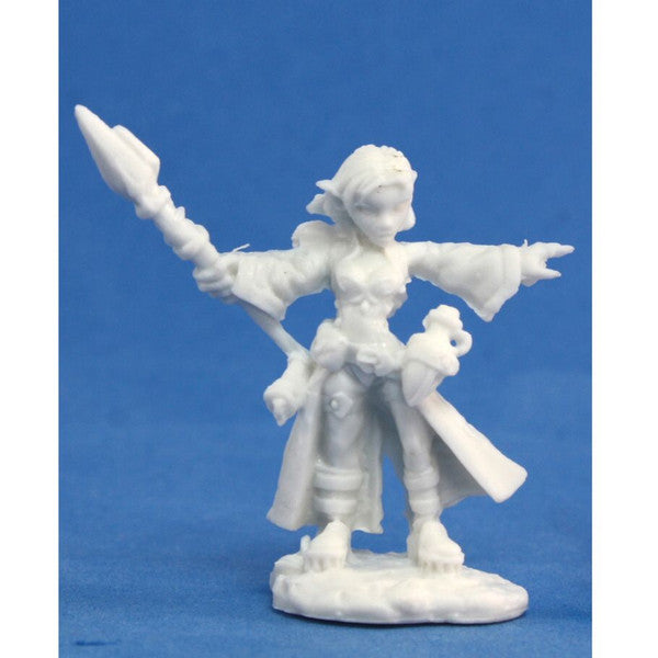 Reaper Miniatures Figure Unpainted Plastic Gnome Wizard Bones Cassie Main image