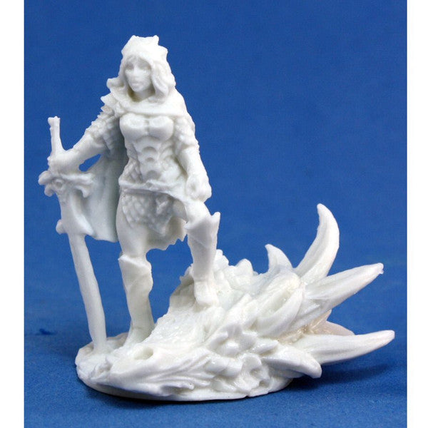 Reaper Miniatures Reaper Unpainted Female Dragon Slayer Bones Janan