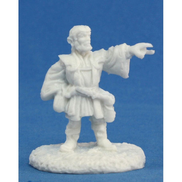 Reaper Miniatures Bones Balto Burrowell Gnome Wizard 25mm Heroic Scale Miniature