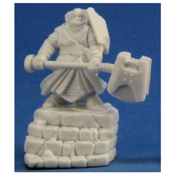 Reaper Miniatures Bones Male Thunderknight Miniature