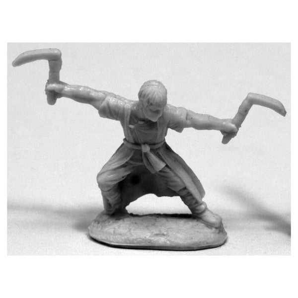 Reaper Miniatures Jade Tiger Monk Plastic Unpainted Reaper