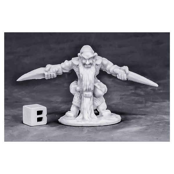 Reaper Miniatures Dwarf Royal Weaponmaster Plastic Weaponmaster