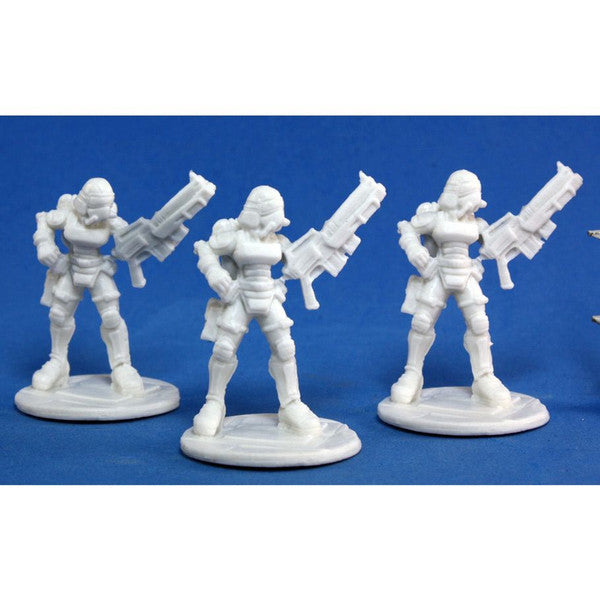 Reaper Miniatures Chronoscope Bones Nova Corp Female Miniature