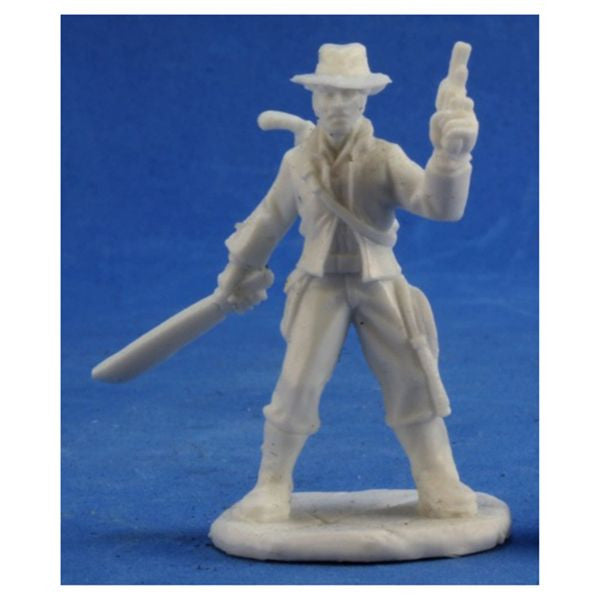 Reaper Miniatures Adventurer Machete Revolver Figure