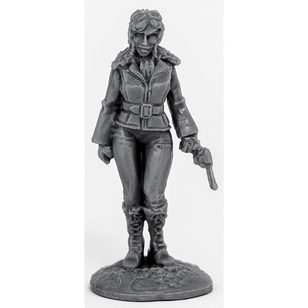 Reaper Miniatures Female Pilot Plastic Unpainted Chronoscope Bones Pulp Era