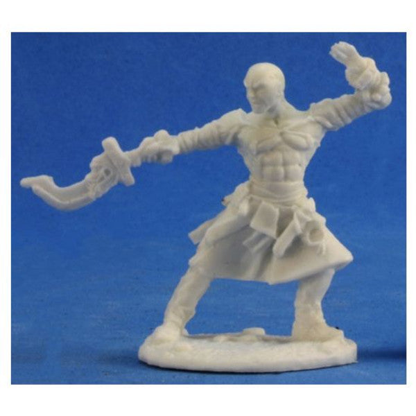 Reaper Miniatures Pathfinder Bones Sajan Iconic Monk Miniature Main image