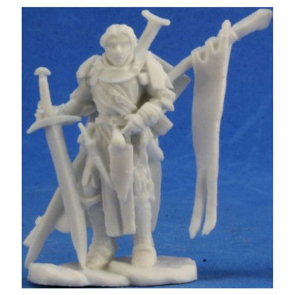 Reaper Miniatures Alain Cavalier Miniature Sword Shield Lance Main image