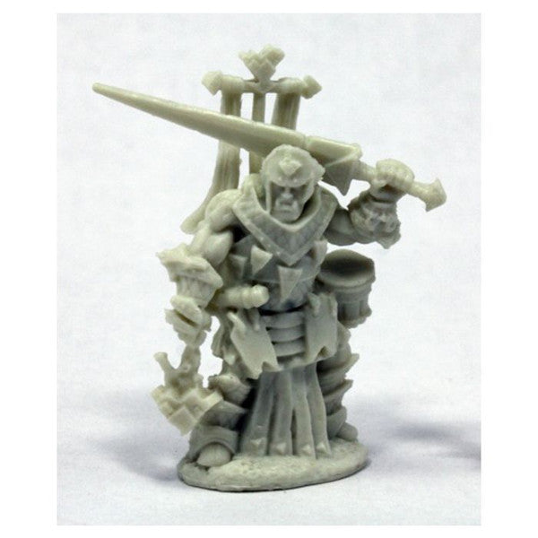Reaper Miniatures Pathfinder Oloch Iconic Warpriest Figure Main image