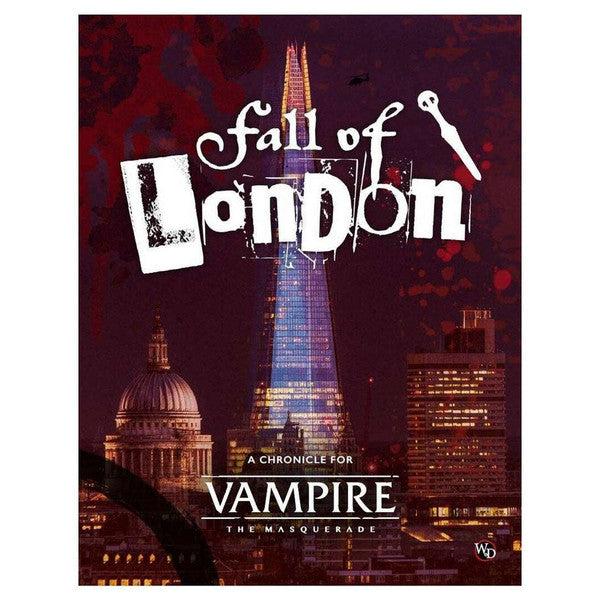 Renegade Game Studios Vampire the Masquerade Chronicle Fall of London 5th Editio