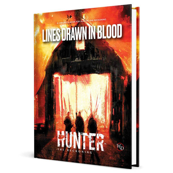 Renegade Game Studios Hunter the Reckoning Book Lines Drawn in Blood 5th Edition Main image