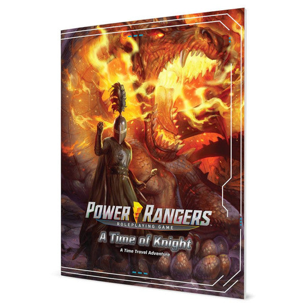 Renegade Game Studios Power Rangers Adventure A Time of Knight Roleplaying Game