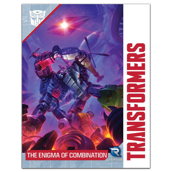 Renegade Game Studios Transformers Roleplaying Game Sourcebook Enigma of Combina