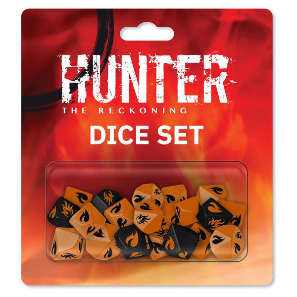 Renegade Game Studios Hunter The Reckoning Dice Set Orange