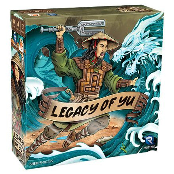 Renegade Game Studios Legacy Of Yu Solo Campaign Board Game