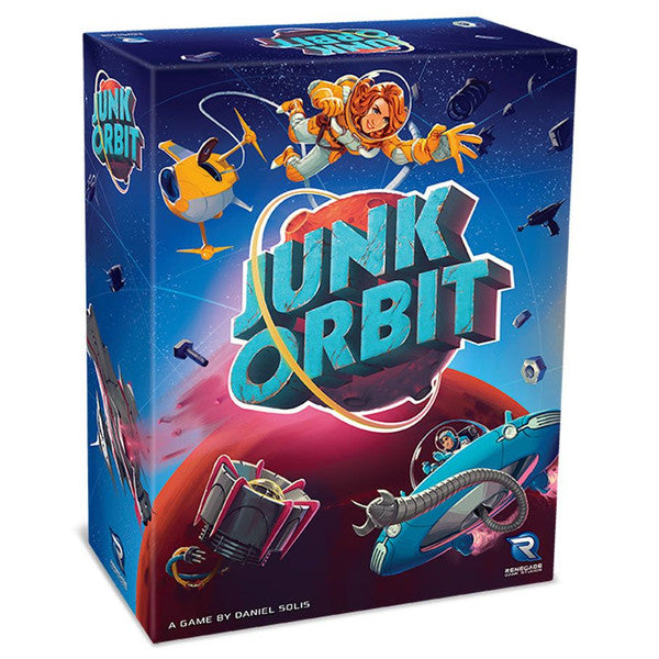 Renegade Game Studios Junk Orbit 2023 Space Scavenger Board Game
