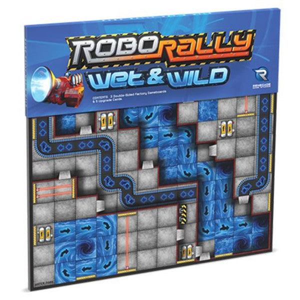 Renegade Game Studios Robo Rally Wet & Wild Expansion