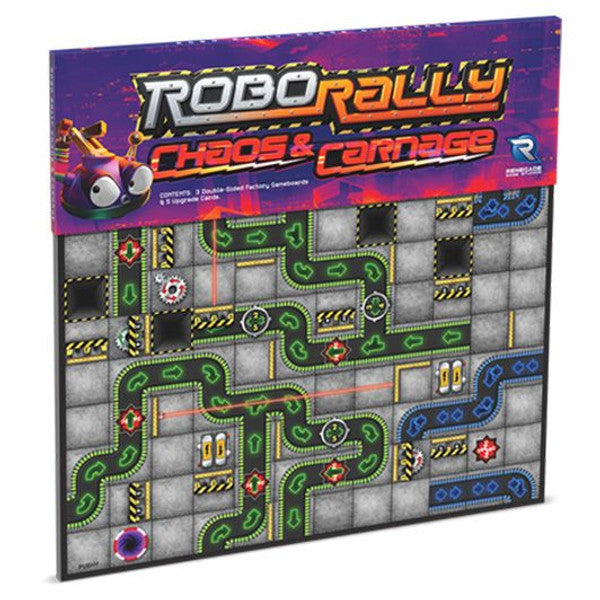 Renegade Game Studios Robo Rally Chaos & Carnage Expansion