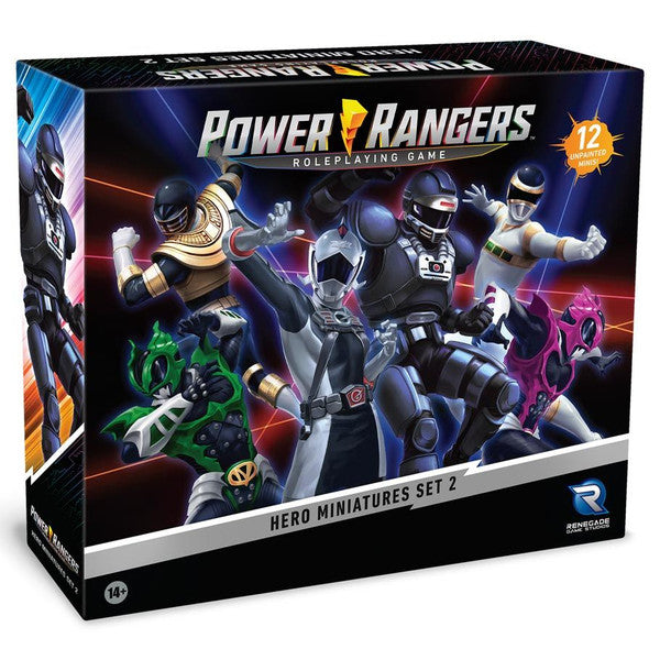 Renegade Game Studios Power Rangers Roleplaying Game Hero Miniatures Set