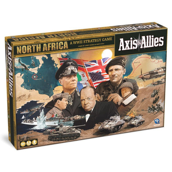 Renegade Game Studios Axis & Allies North Africa Strategy Board Game With Miniat