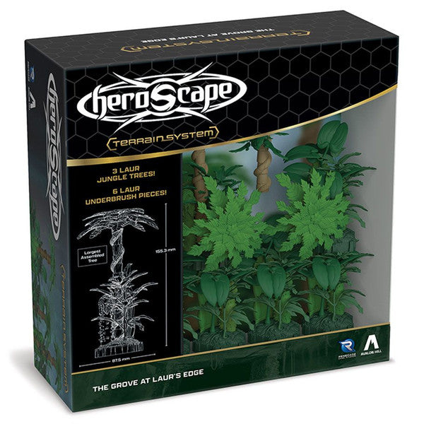 Renegade Game Studios Heroscape The Grove at Laur S Edge Terrain Expansion