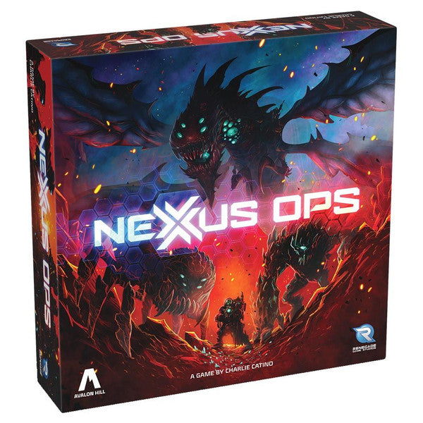 Renegade Game Studios Nexus Ops Strategy Board Game Secret Missions Rubium Main image