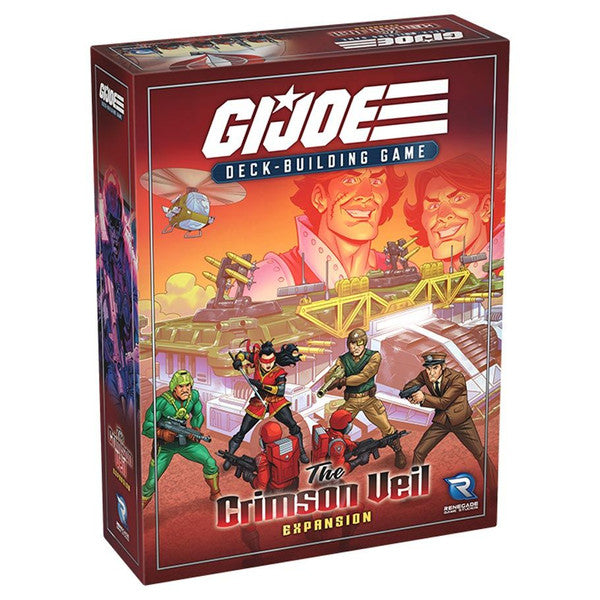 Renegade Game Studios G I Joe Deck Building Game Crimson Veil