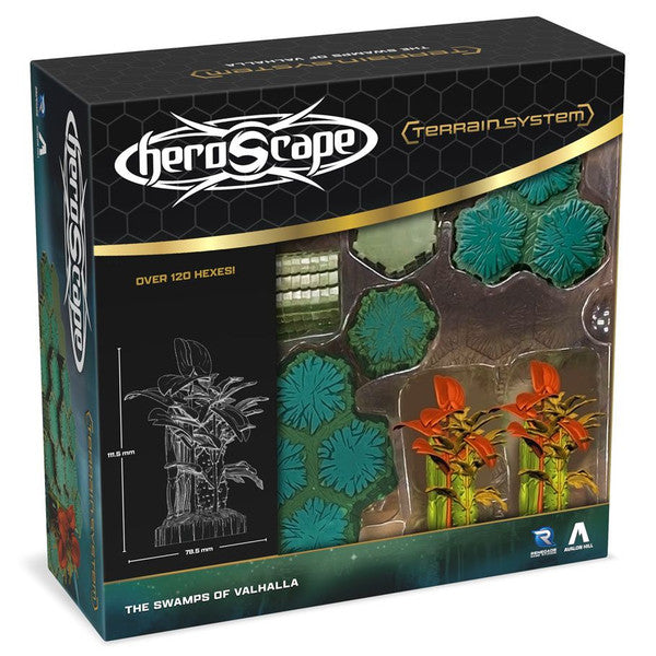 Renegade Game Studios Heroscape Rising Tide Swamps of Valhalla Terrain Main image