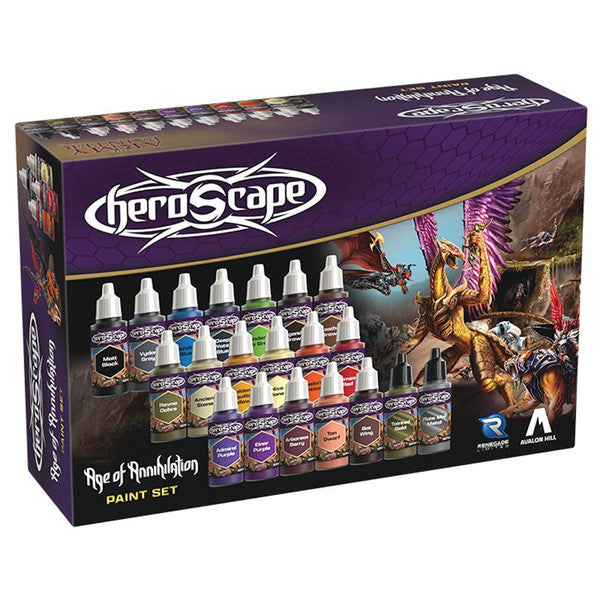 Renegade Game Studios Heroscape Age Of Annihilation Paint Set 20 Colors Main image