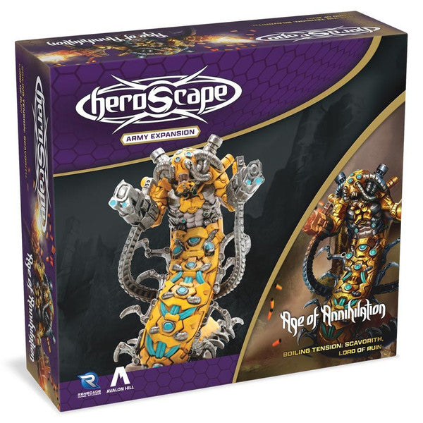 Renegade Game Studios Heroscape Scavorith Lord of Ruin Army Expansion Miniatures