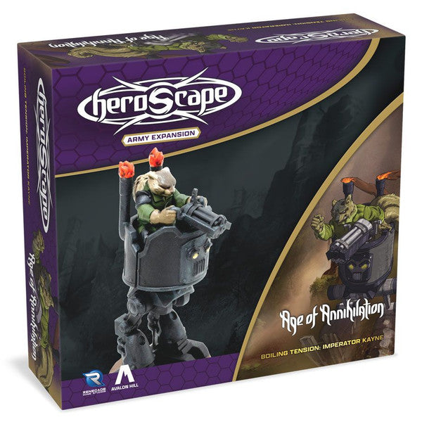 Renegade Game Studios Heroscape Imperator Kayne Army Expansion Miniatures Battle Main image