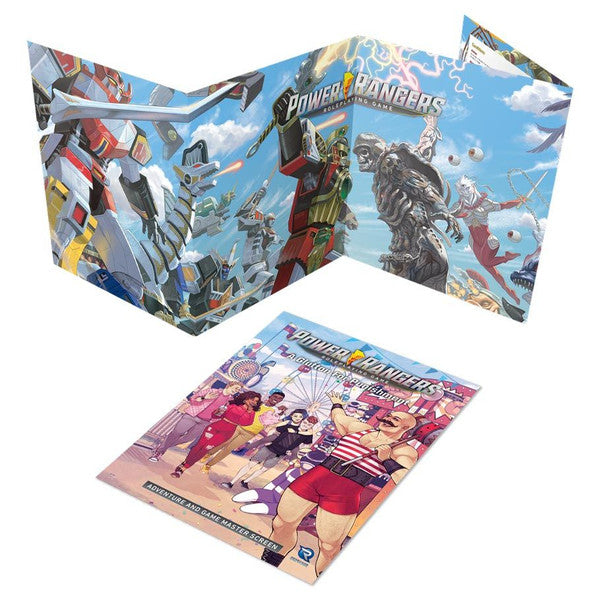 Renegade Game Studios Power Rangers Roleplaying Game GM Screen and Adventure Boo Main image