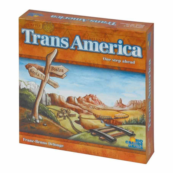 Rio Grande Games Trans America Railroad Building Game