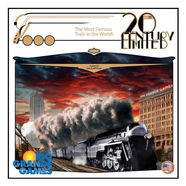 Rio Grande Games 20th Century Limited Board Game