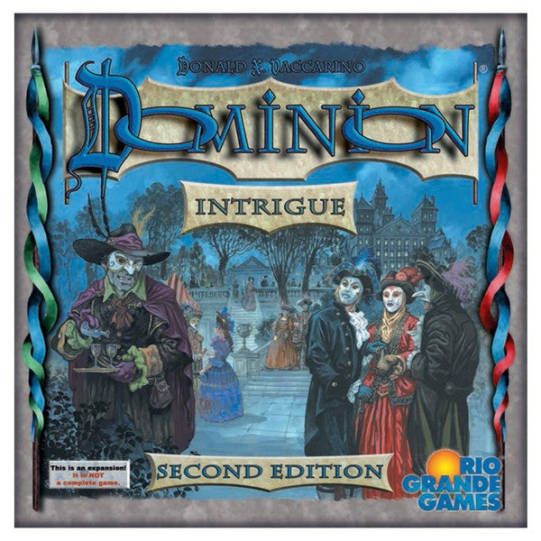 Rio Grande Games Dominion 2nd Edition Intrigue Blue Game Main image