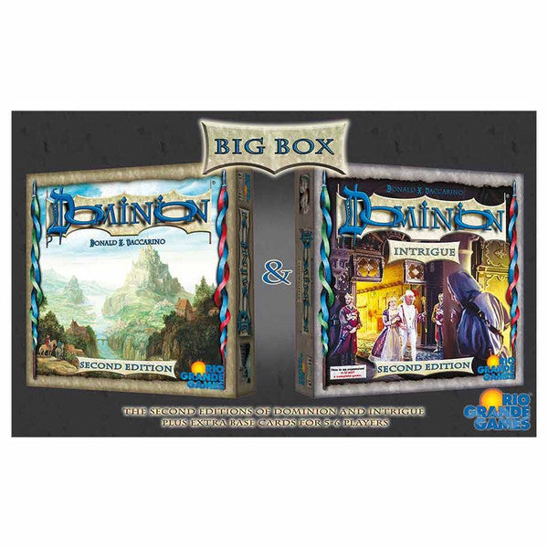 Rio Grande Games Dominion 2nd Edition Big Box Strategy Board Game Expansions