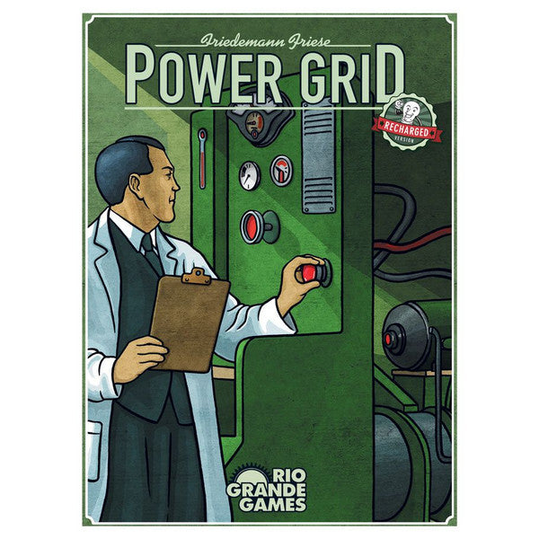 Rio Grande Games Power Grid Recharged 2nd Edition Board Game