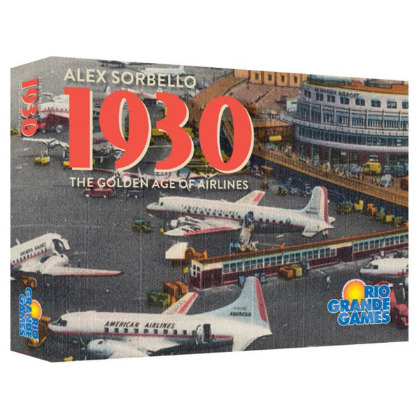Rio Grande Games 1930 Golden Age of Airlines Economic Board Game