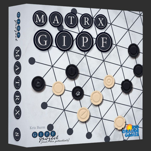 Rio Grande Games Matrx Gipf Piece Moving Strategy Board Game 2 Players Main image