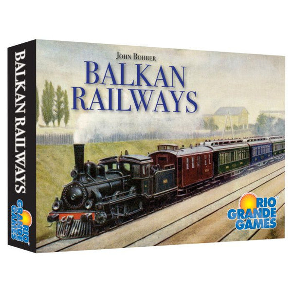 Rio Grande Games Balkan Railways Train Board Game Wealth Strategy