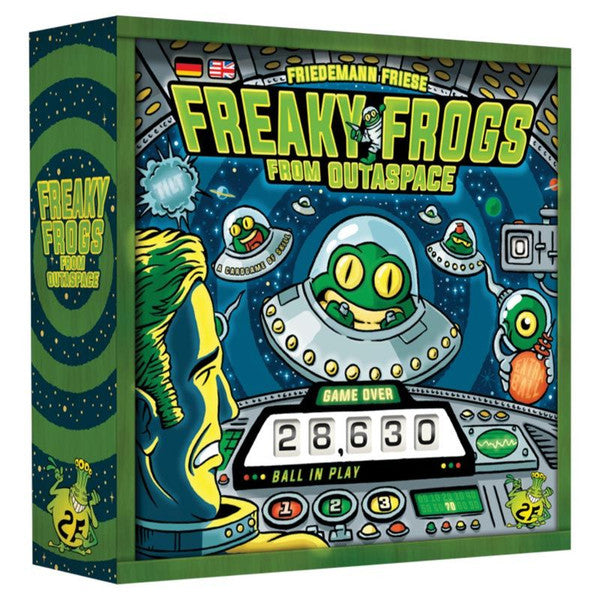 Rio Grande Games Freaky Frogs From Outaspace Card Game For 1 Player Main image