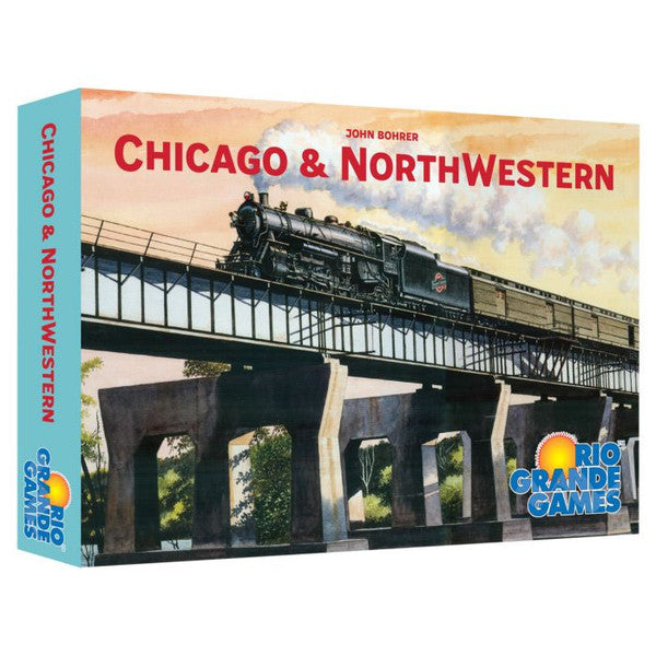 Rio Grande Games Chicago Northwestern Strategic Train Board Game