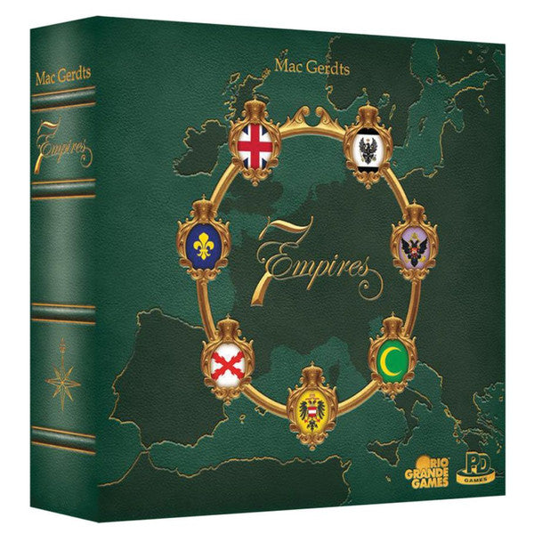 Rio Grande Games 7 Empires 18th Century Strategy Game