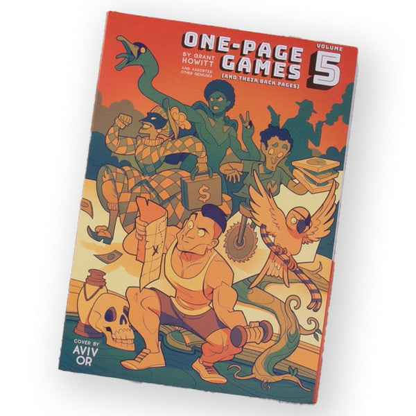 Rowan, Rook and Decard Rowan Rook and Decard Volume One Page Games Volume 5