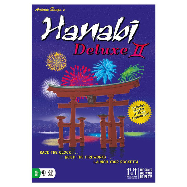 R&R Games Hanabi Deluxe Ii Cooperative Firework Game Main image