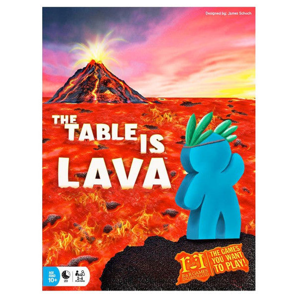 R&R Games The Table Is Lava Family Card Game for Game Night