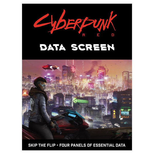 Rtalsorian Games Cyberpunk Red Data Screen By R Talsorian 2021 Ringbound Main image