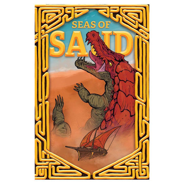 Space Penguin Ink Seas of Sand Board Game Main image