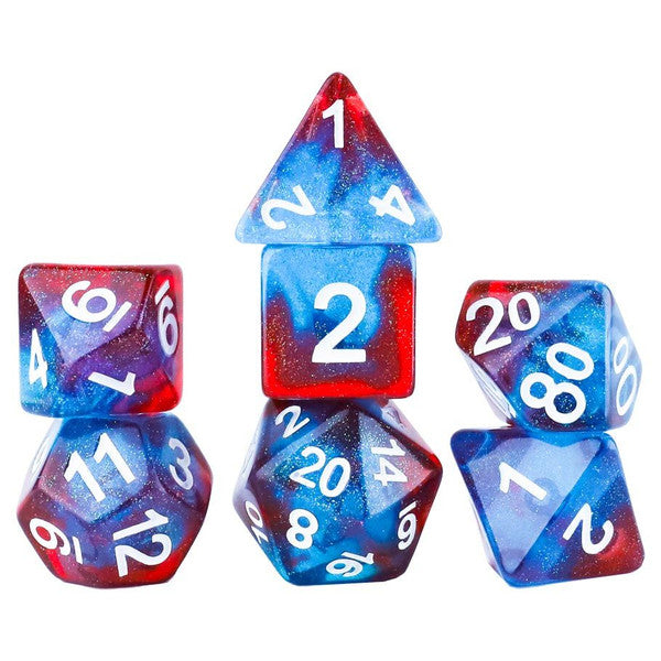 Sirius Dice Celestial Starry Skies Polyhedral Dice Set 7