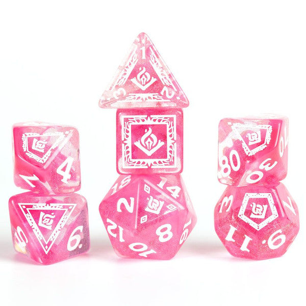 Sirius Dice Fuchsia Dungeons & Dragons Adventure Dice Wizard